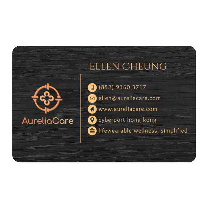 WHOSiFY NFC Business Card (Wood)