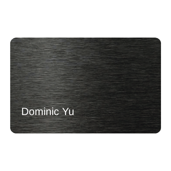 WHOSiFY NFC Business Card (Black)