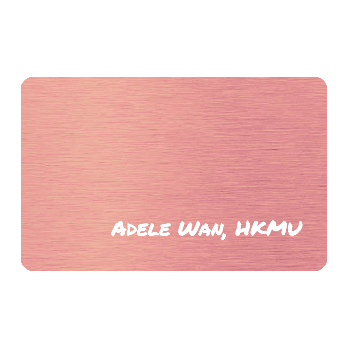 WHOSiFY NFC Business Card (Rose Gold)