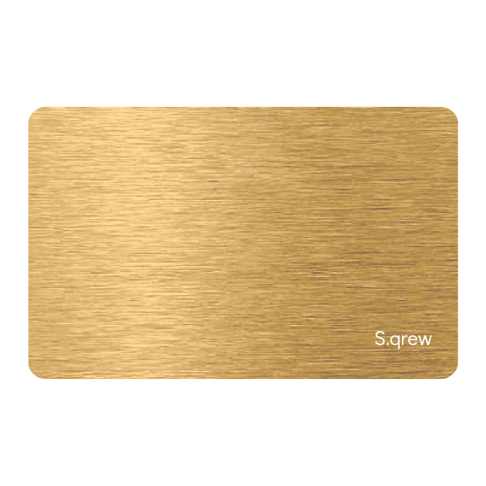 WHOSiFY NFC Business Card (Gold)