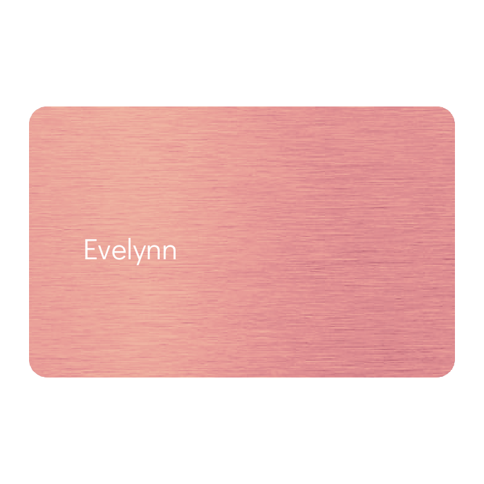WHOSiFY NFC Business Card (Rose Gold)