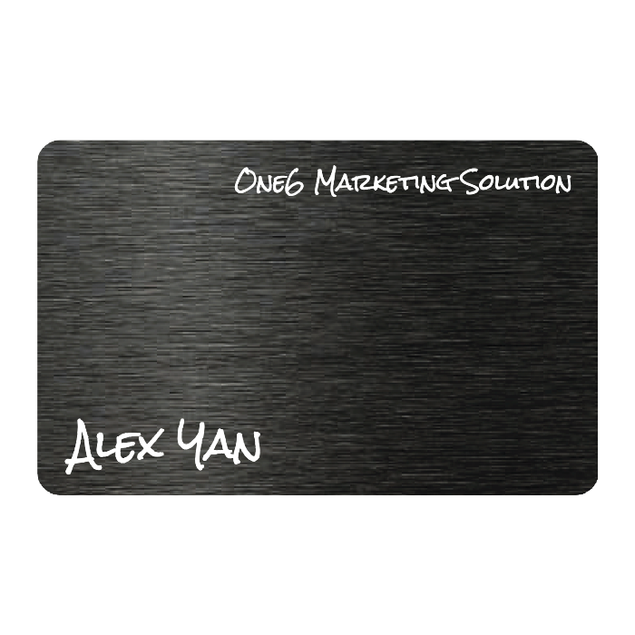 WHOSiFY NFC Business Card (Black)