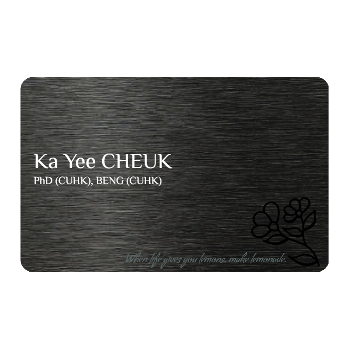 WHOSiFY NFC Business Card (Black)