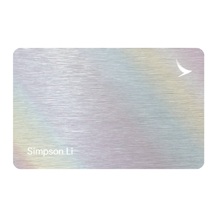 WHOSiFY NFC Business Card (Rainbow)