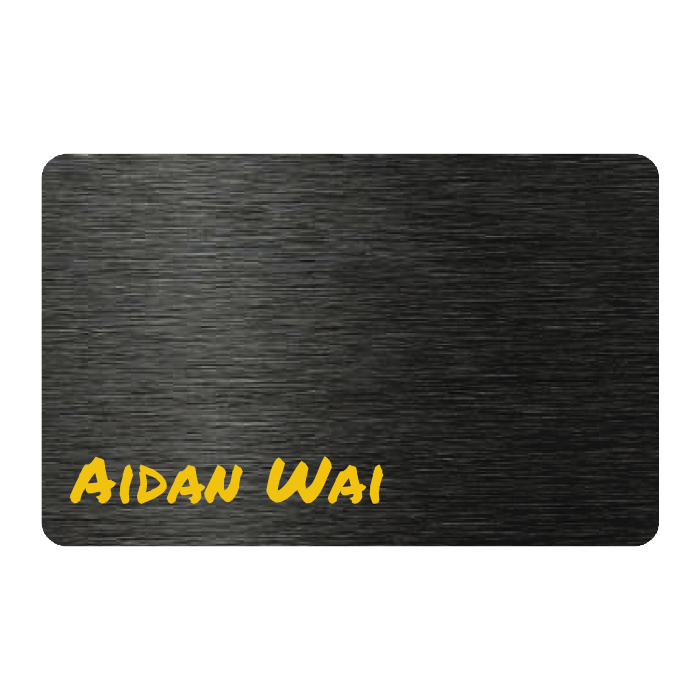 WHOSiFY NFC Business Card (Black)