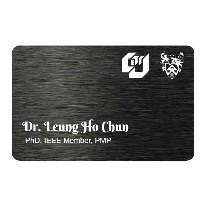 WHOSiFY NFC Business Card (Black)