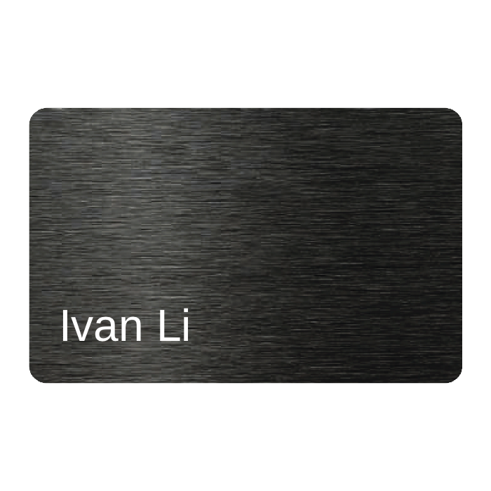 WHOSiFY NFC Business Card (Black)