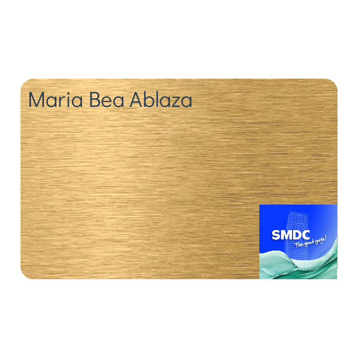 WHOSiFY NFC Business Card (Gold)