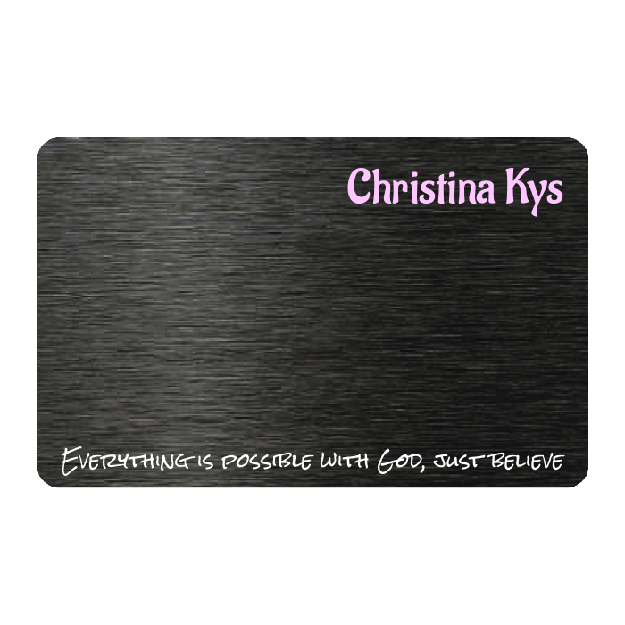 WHOSiFY NFC Business Card (Black)