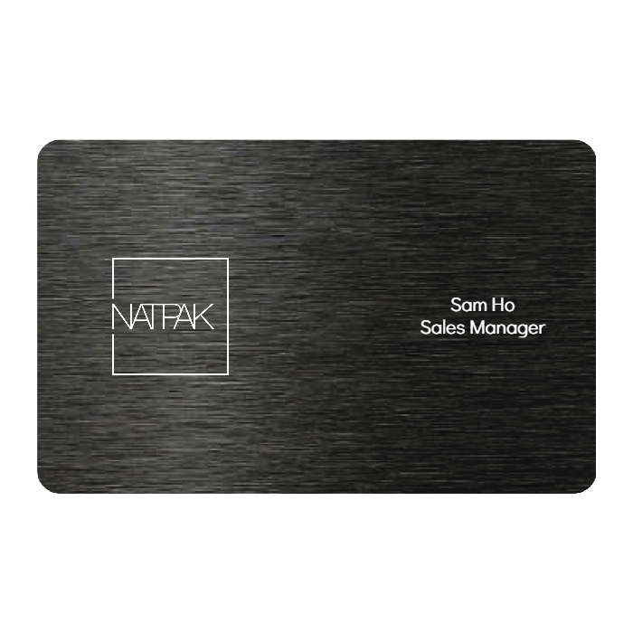 WHOSiFY NFC Business Card (Black)