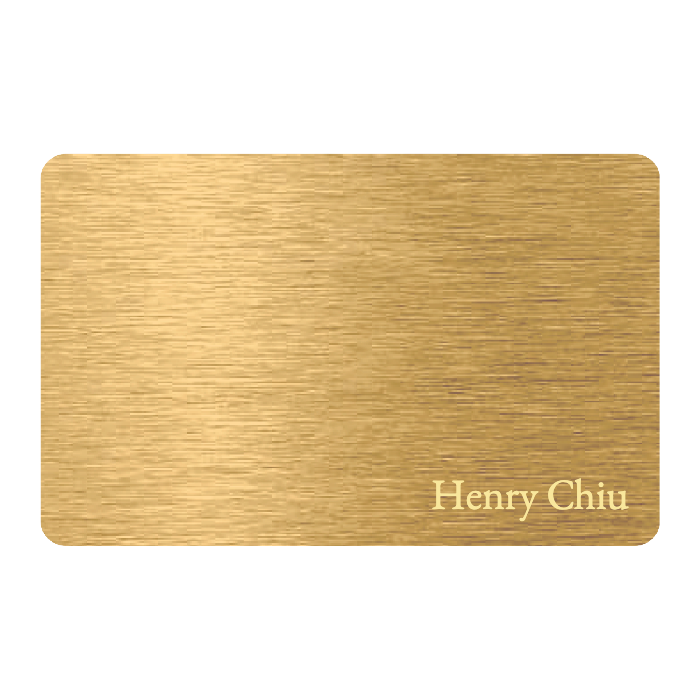 WHOSiFY NFC Business Card (Gold)