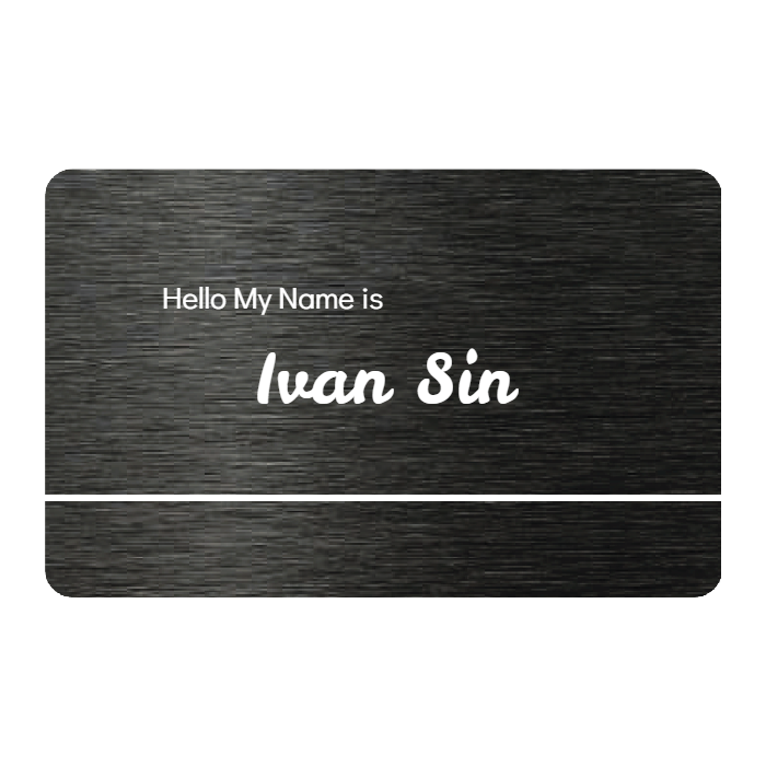 WHOSiFY NFC Business Card (Black)