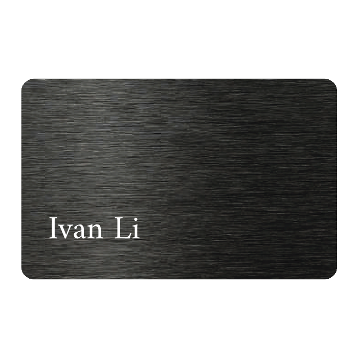 WHOSiFY NFC Business Card (Black)