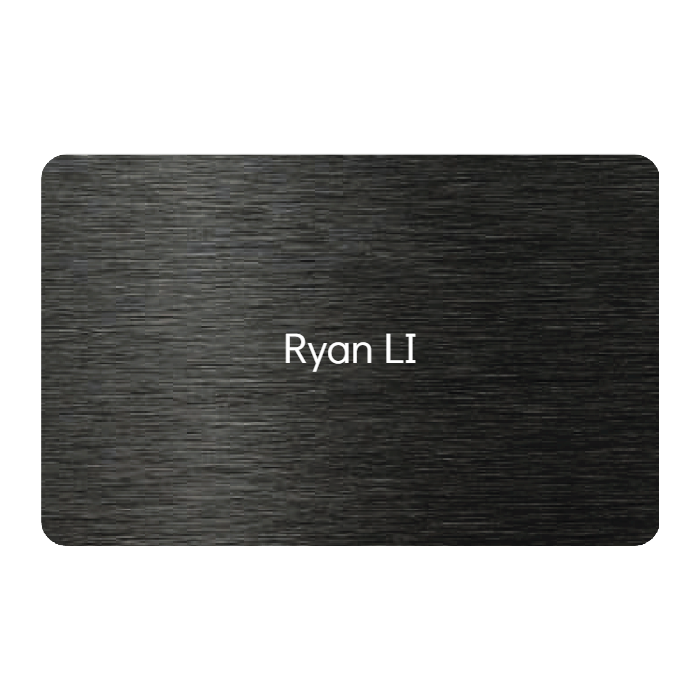 WHOSiFY NFC Business Card (Black)