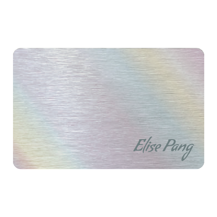 WHOSiFY NFC Business Card (Rainbow)