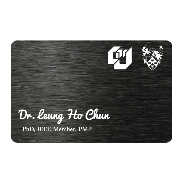 WHOSiFY NFC Business Card (Black)