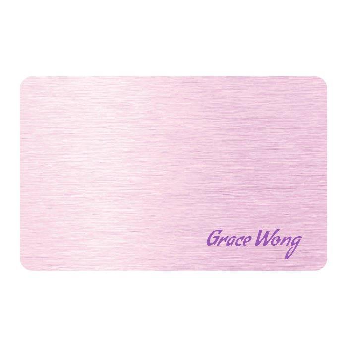 WHOSiFY NFC Business Card (Pink)