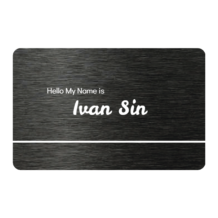 WHOSiFY NFC Business Card (Black)