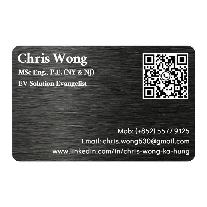 WHOSiFY NFC Business Card (Black)