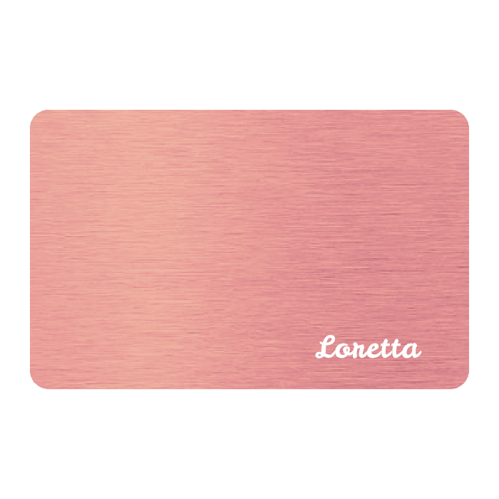 WHOSiFY NFC Business Card (Rose Gold)