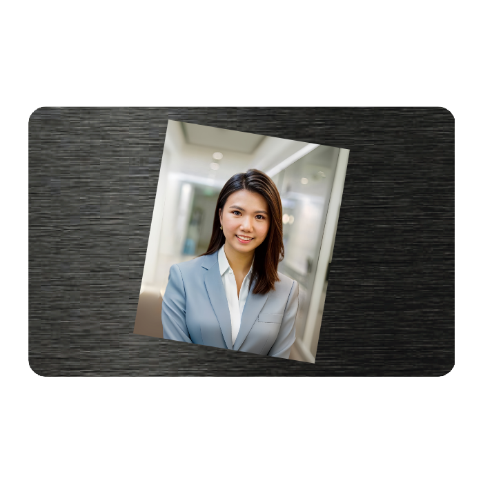 WHOSiFY NFC Business Card (Black)