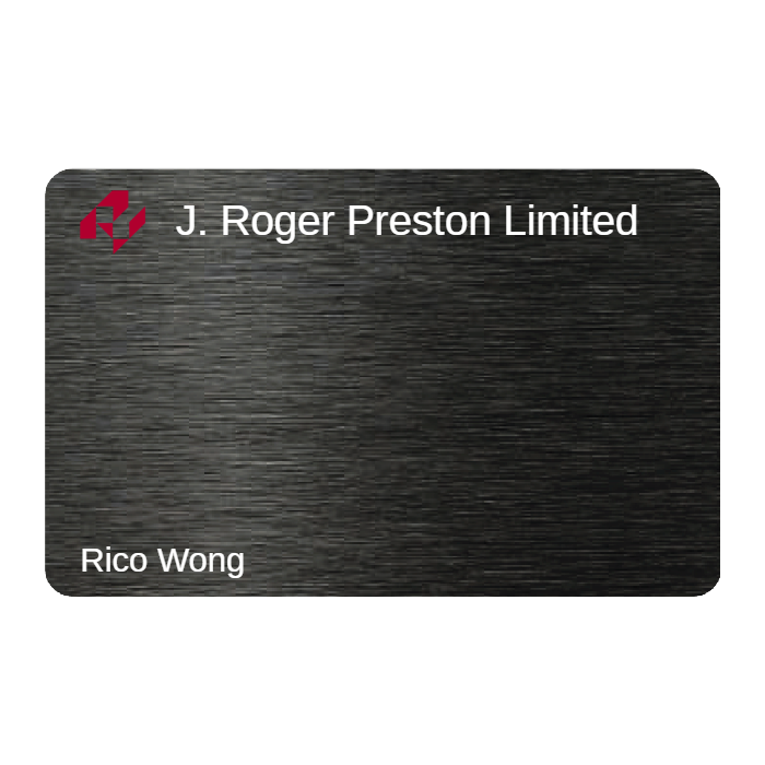 WHOSiFY NFC Business Card (Black)