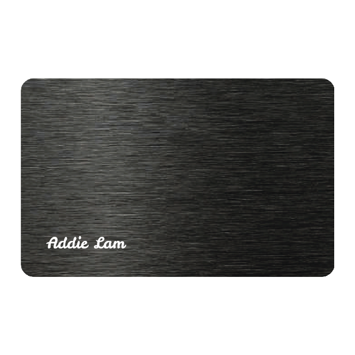 WHOSiFY NFC Business Card (Black)
