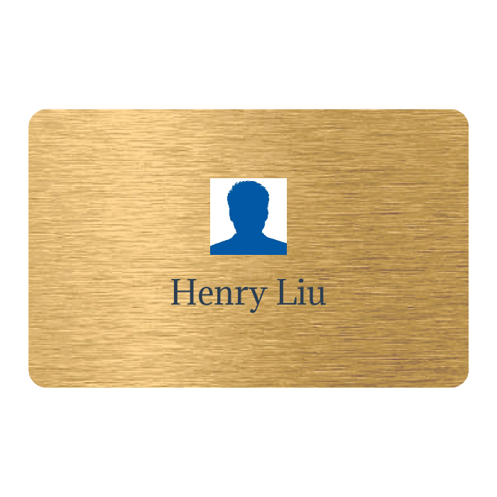 WHOSiFY NFC Business Card (Gold)