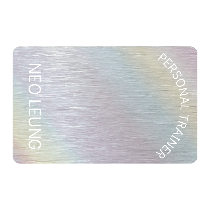 WHOSiFY NFC Business Card (Rainbow)