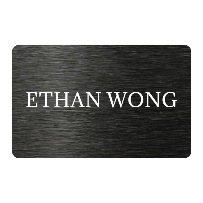 WHOSiFY NFC Business Card (Black)