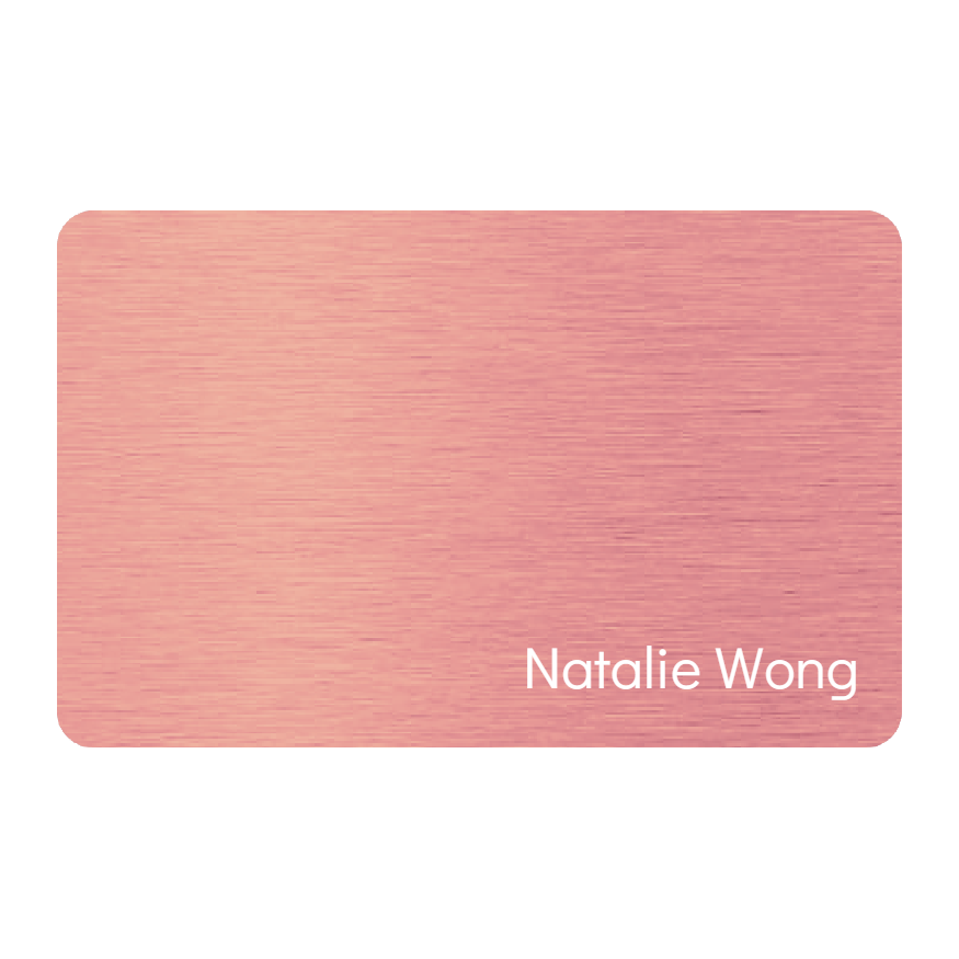 WHOSiFY NFC Business Card (Rose Gold)