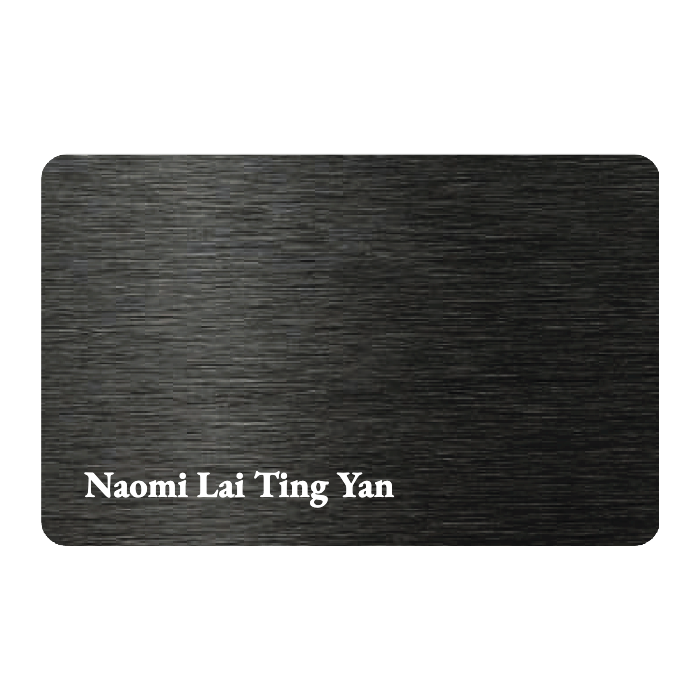 WHOSiFY NFC Business Card (Black)