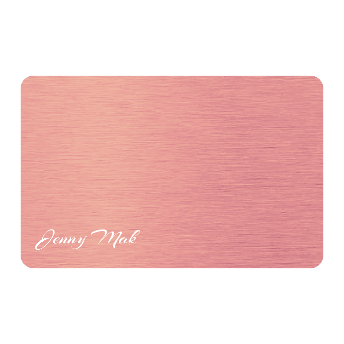 WHOSiFY NFC Business Card (Rose Gold)