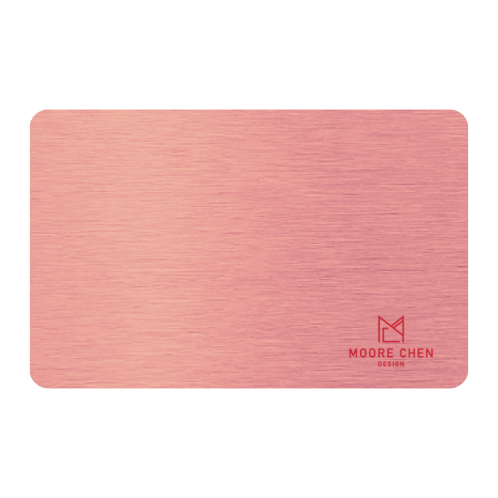WHOSiFY NFC Business Card (Rose Gold)