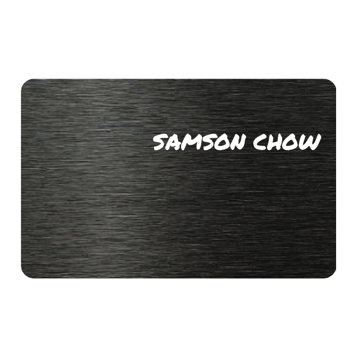 WHOSiFY NFC Business Card (Black)