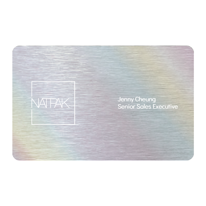 WHOSiFY NFC Business Card (Rainbow)