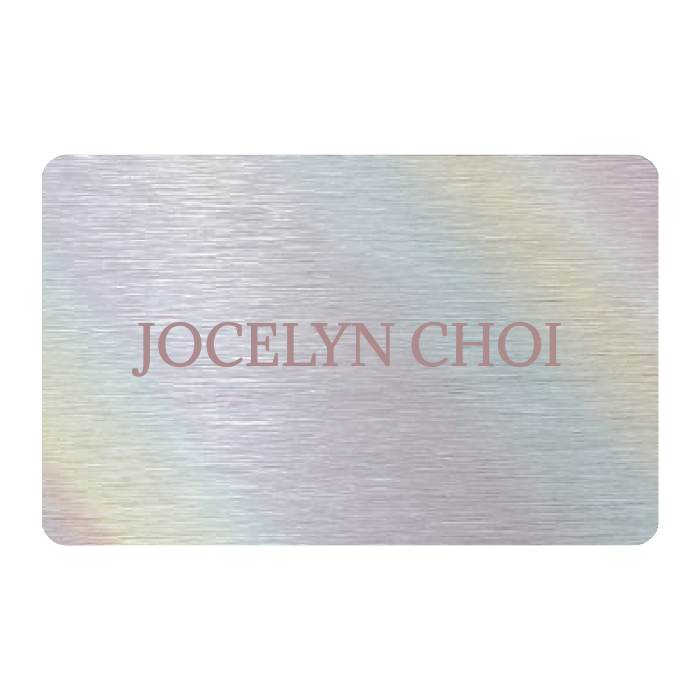 WHOSiFY NFC Business Card (Rainbow)