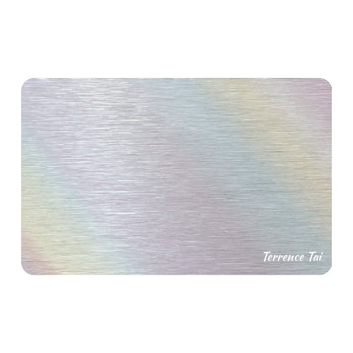 WHOSiFY NFC Business Card (Rainbow)
