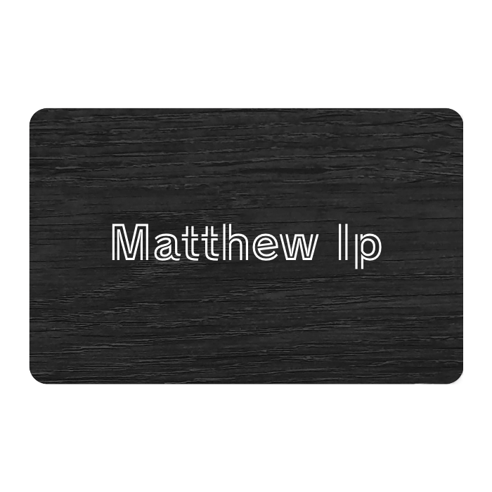WHOSiFY NFC Business Card (Wood)