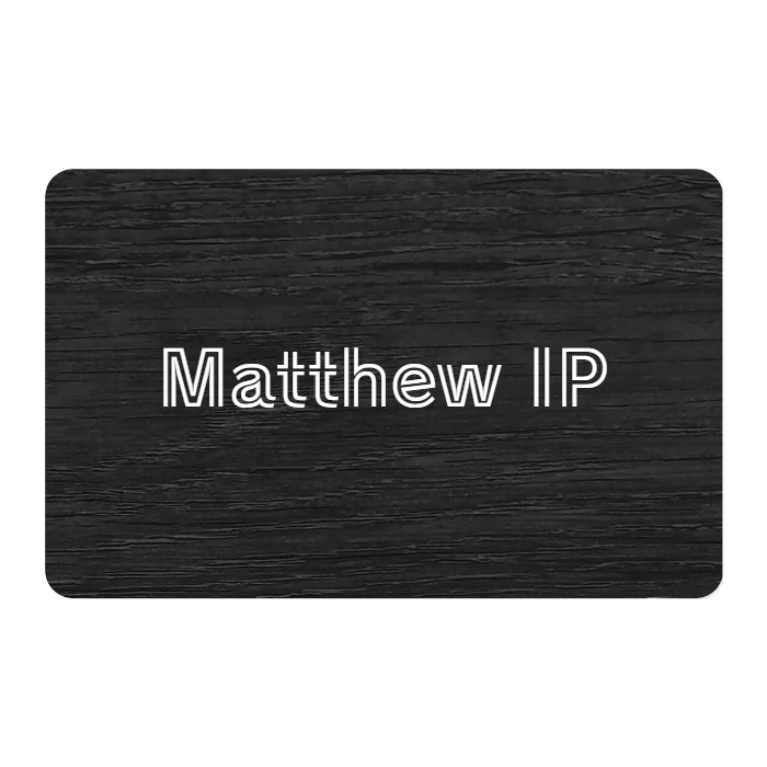 WHOSiFY NFC Business Card (Wood)