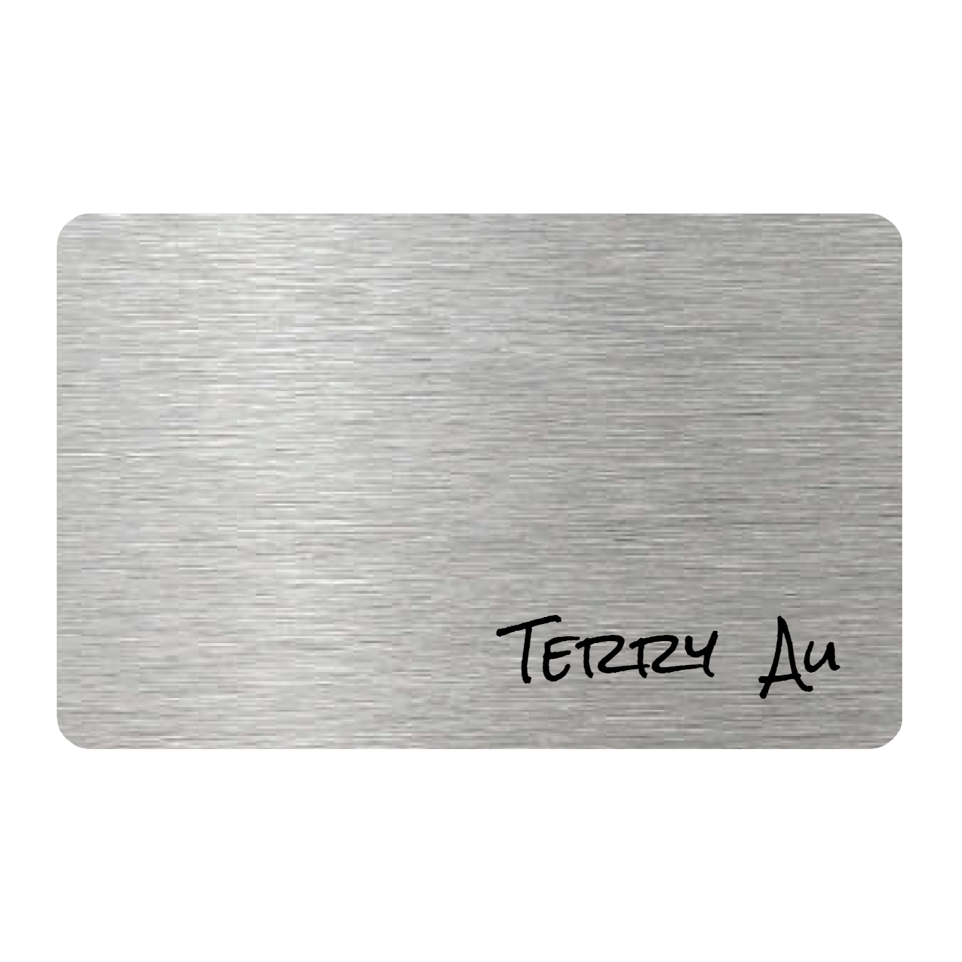 WHOSiFY NFC Business Card (Silver)