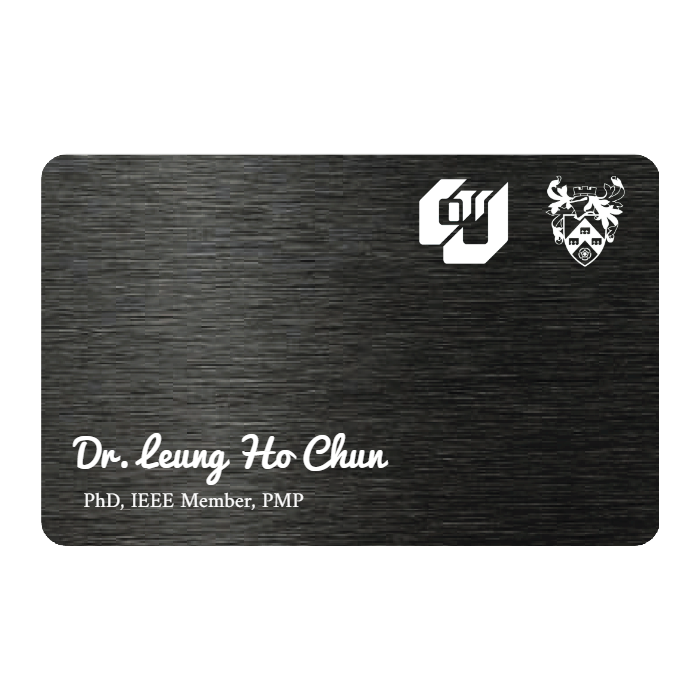 WHOSiFY NFC Business Card (Black)