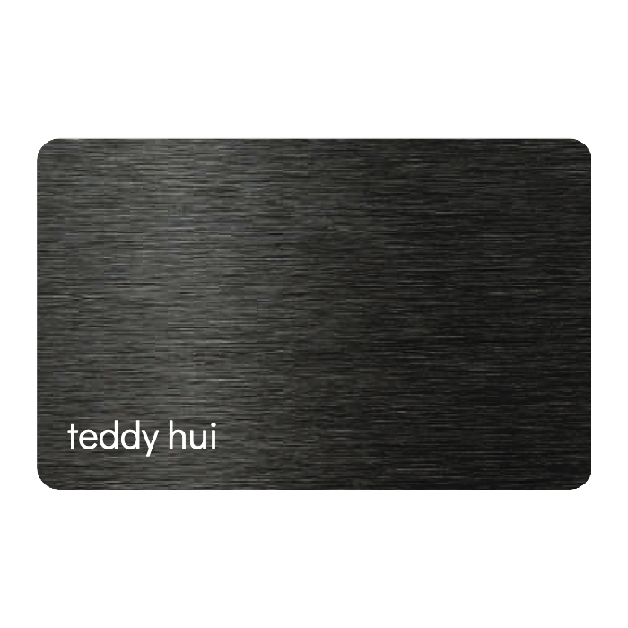 WHOSiFY NFC Business Card (Black)