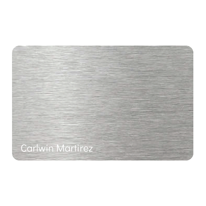 WHOSiFY NFC Business Card (Silver)
