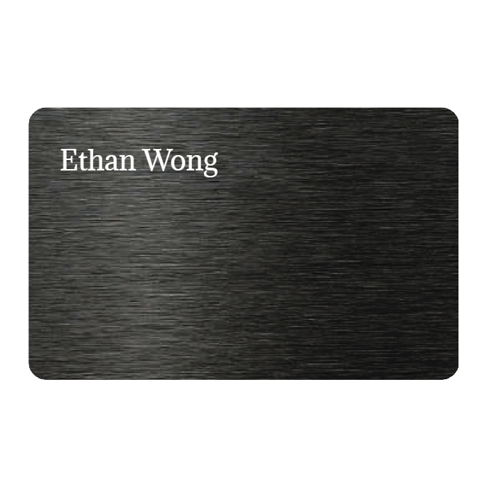 WHOSiFY NFC Business Card (Black)