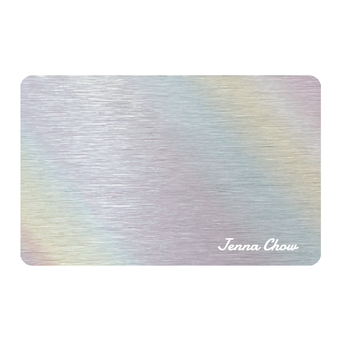 WHOSiFY NFC Business Card (Rainbow)