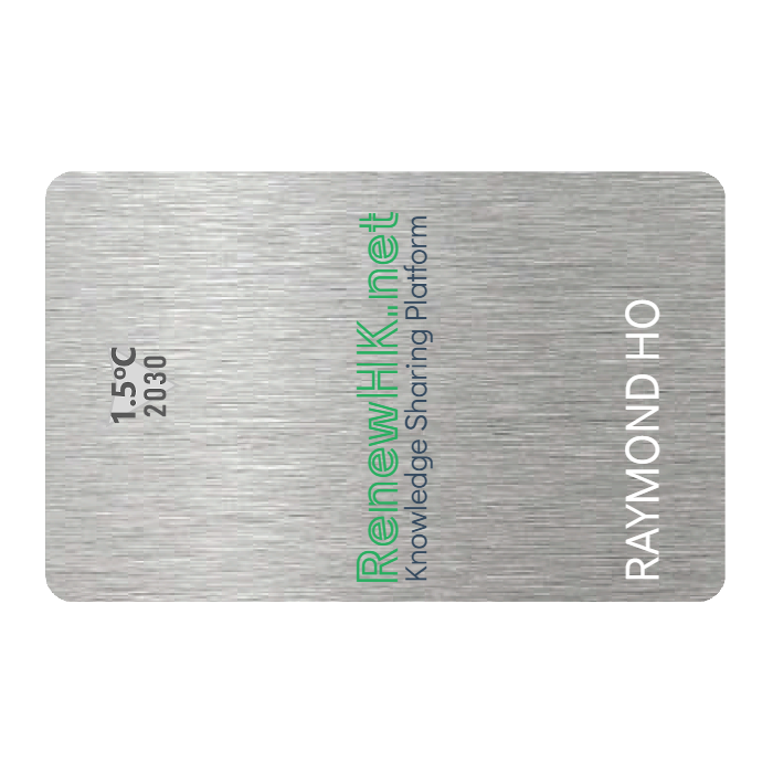 WHOSiFY NFC Business Card (Silver)