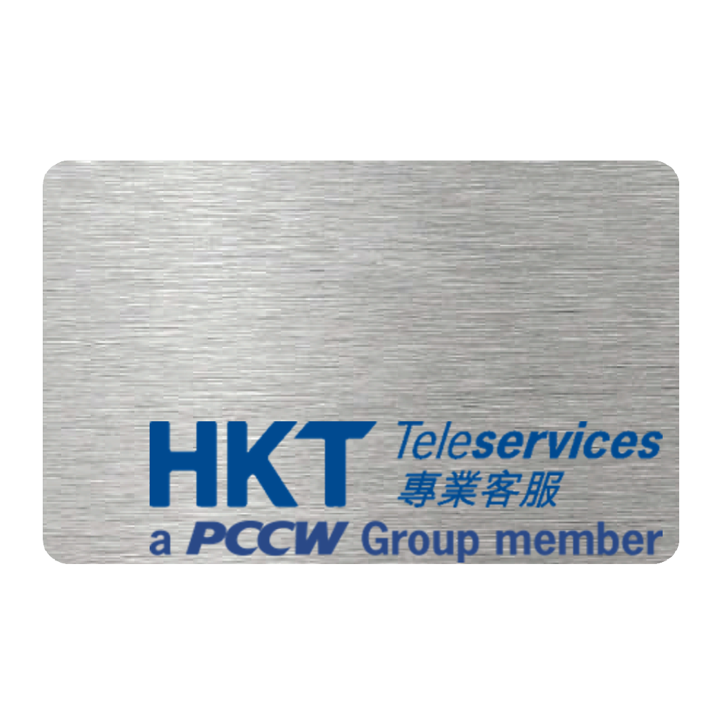 WHOSiFY NFC Business Card (Silver)