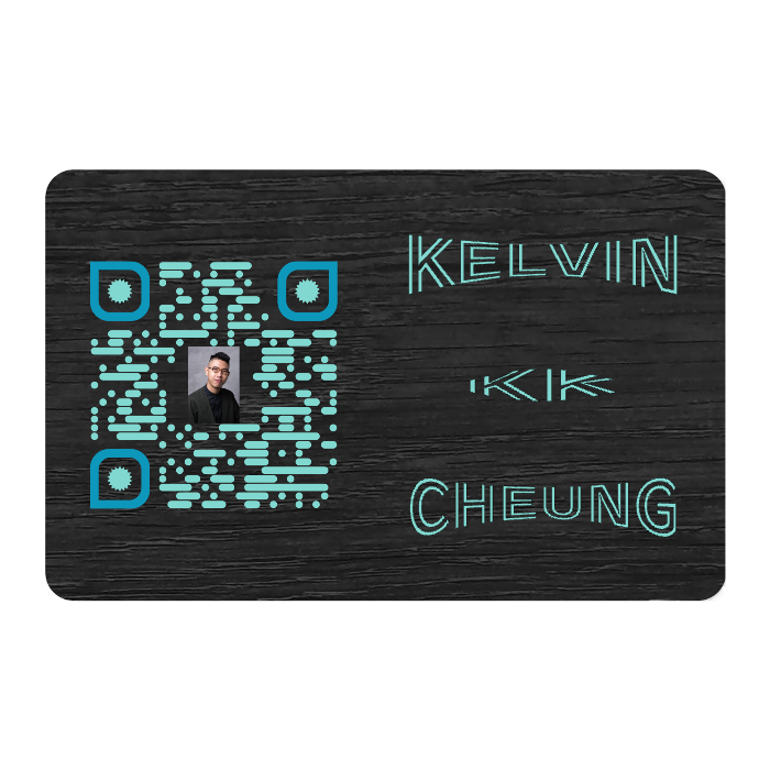 WHOSiFY NFC Business Card (Wood)