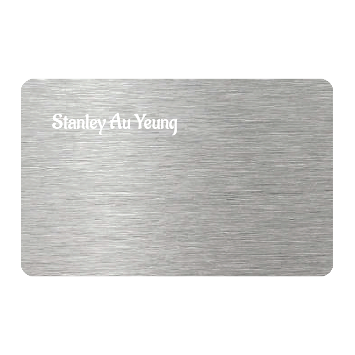 WHOSiFY NFC Business Card (Silver)